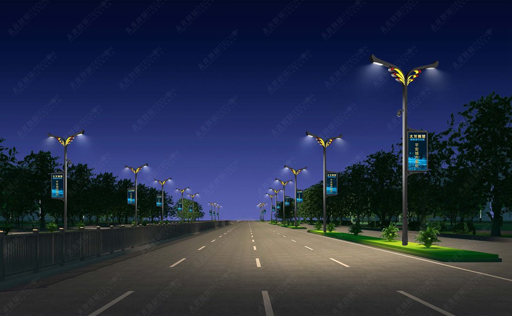 智慧路燈，智慧路燈廠家，智慧路燈屏